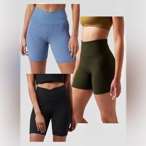 Bundle! Three pairs of Athleta biker shorts